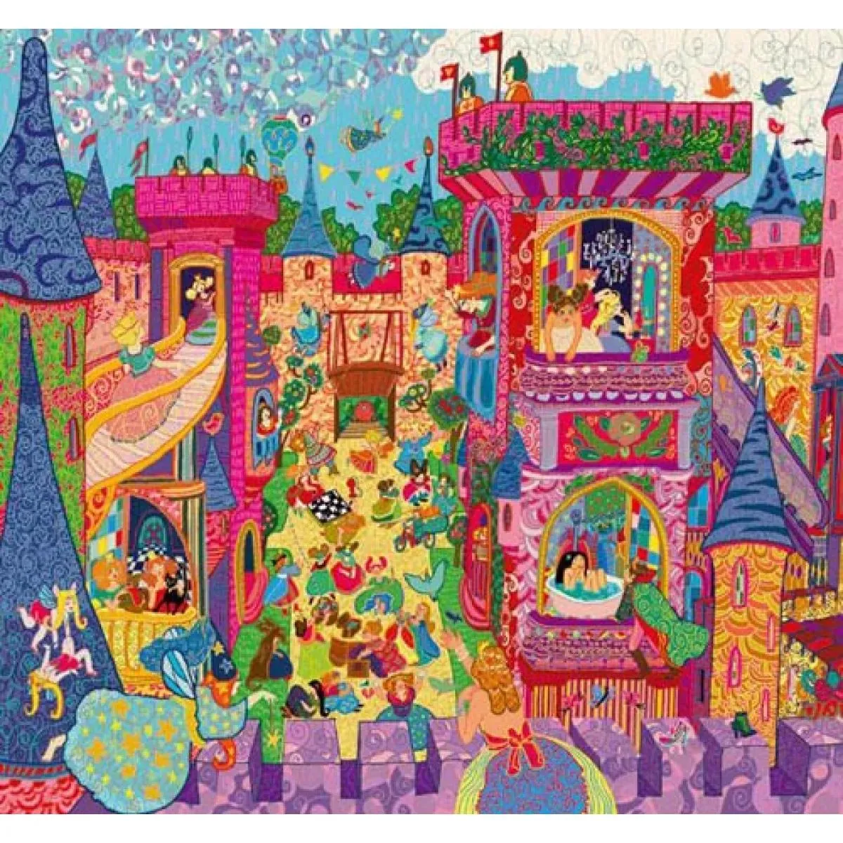 THE FAIRY CASTLE 54 PCS 