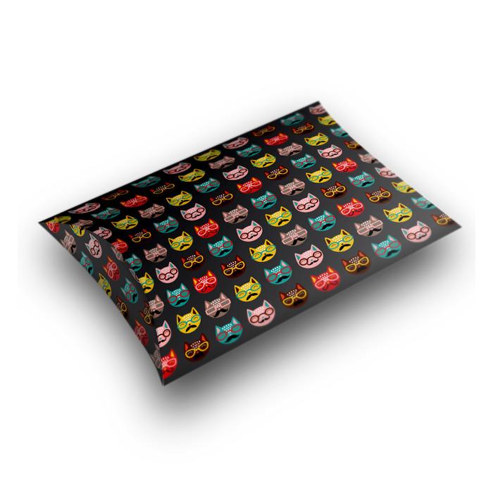 Poklon kutija mala MAČE SA BRKOVIMA 