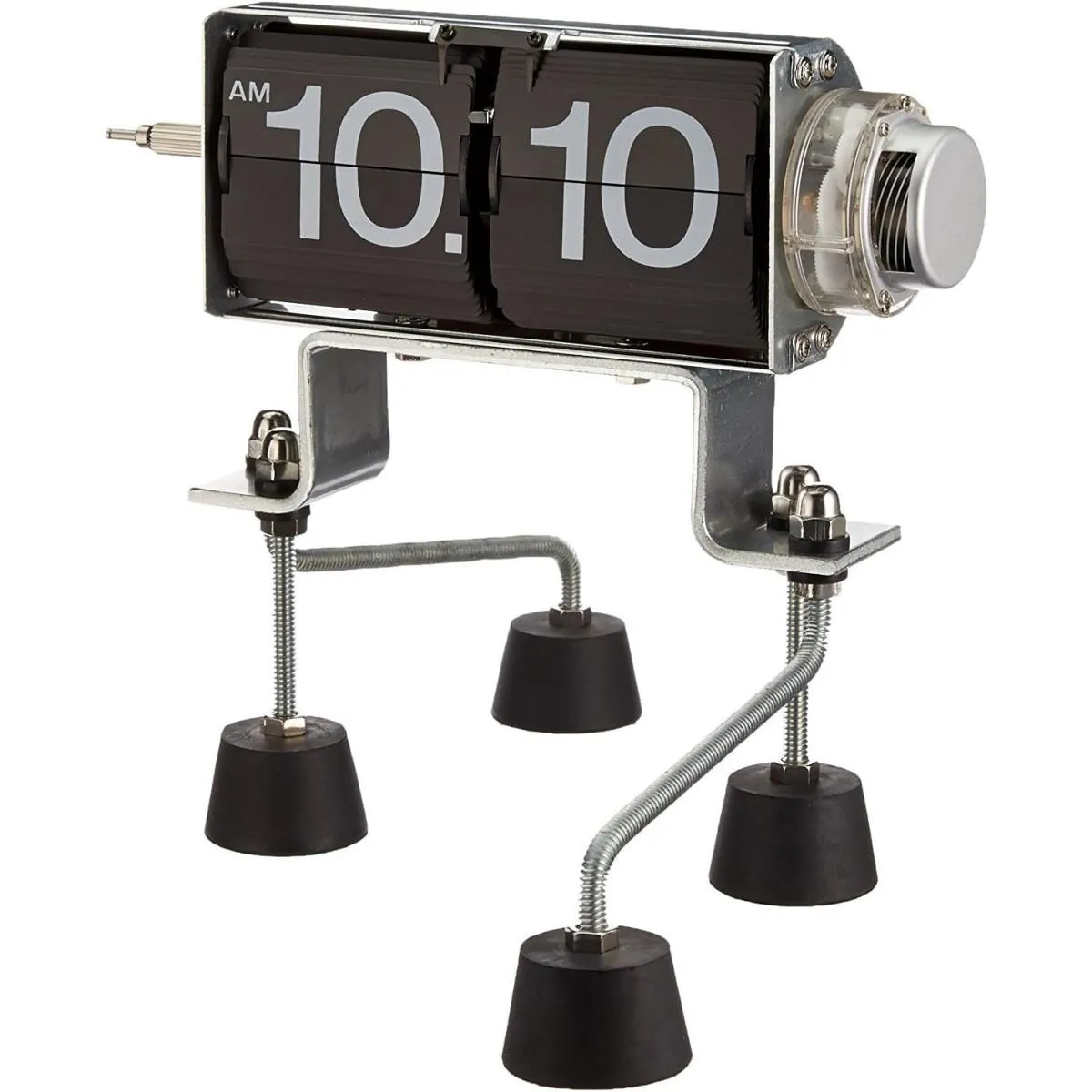 Retro stoni sat sa pokretnim brojevima 