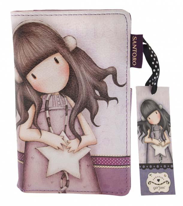 SANTORO ECLECTIC GORJUSS SMALL WALLET ALL THE WORDS 