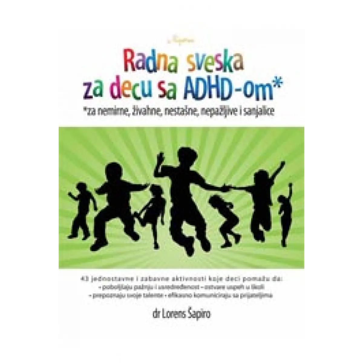 RADNA SVESKA ZA DECU SA ADHD 