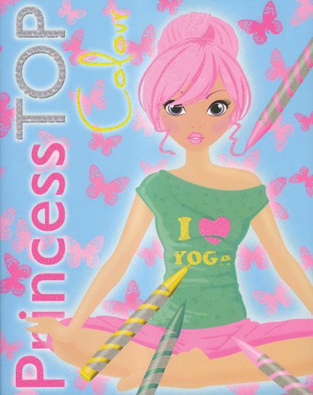 TOP PRINCESS COLOUR PLAVA 