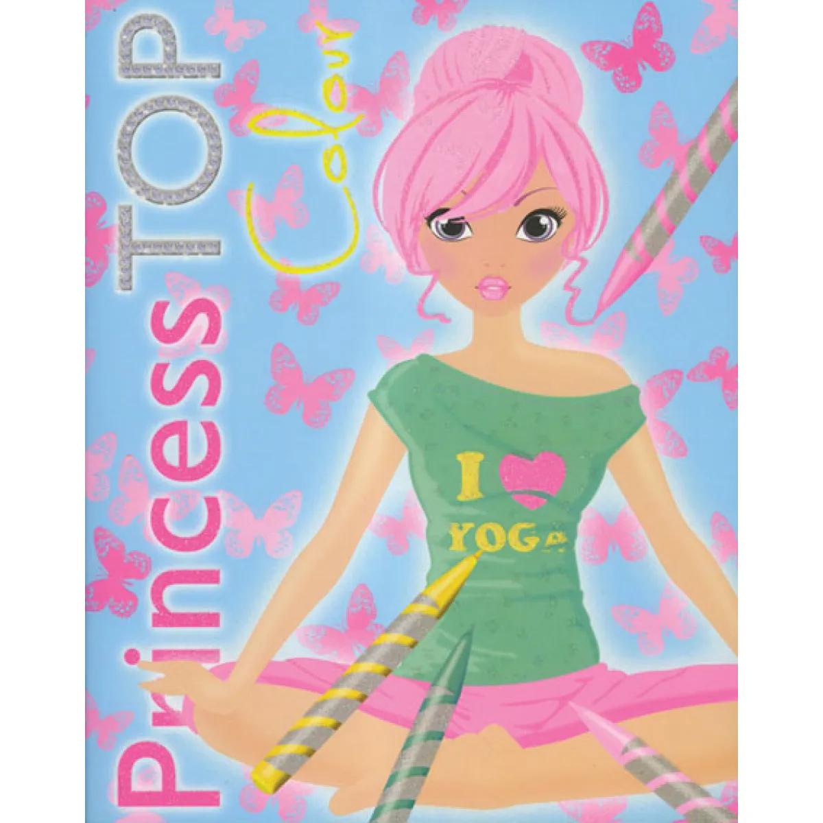TOP PRINCESS COLOUR PLAVA 