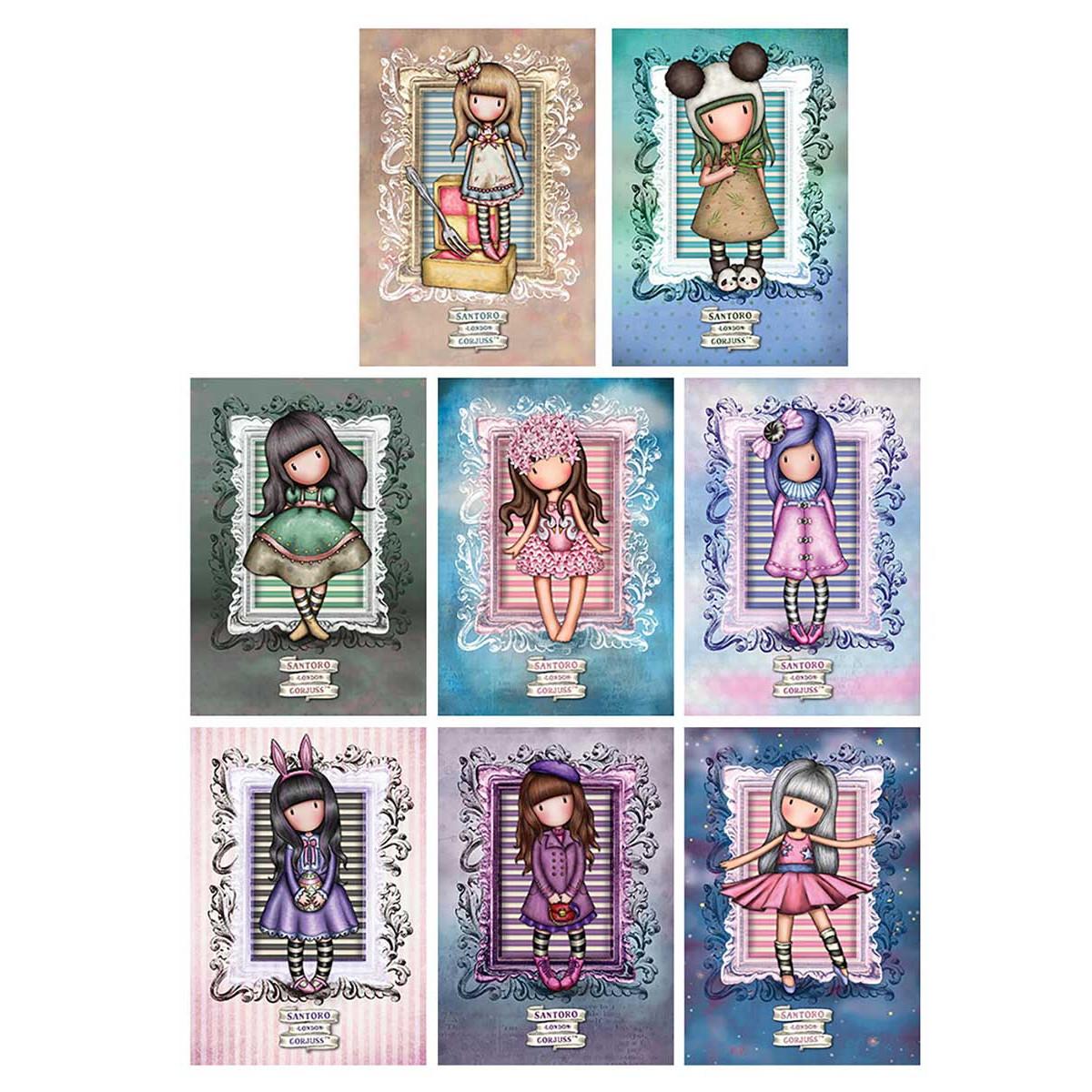 Sveska na kvadratiće A4 GORJUSS tvrd povez, 96L (više vrsta) 