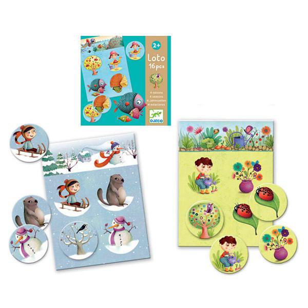 EDUCATIONAL GAME LOTTO FOUR SESONS 