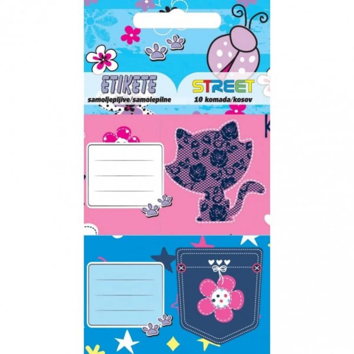 Etikete za sveske KIDS GIRLS 