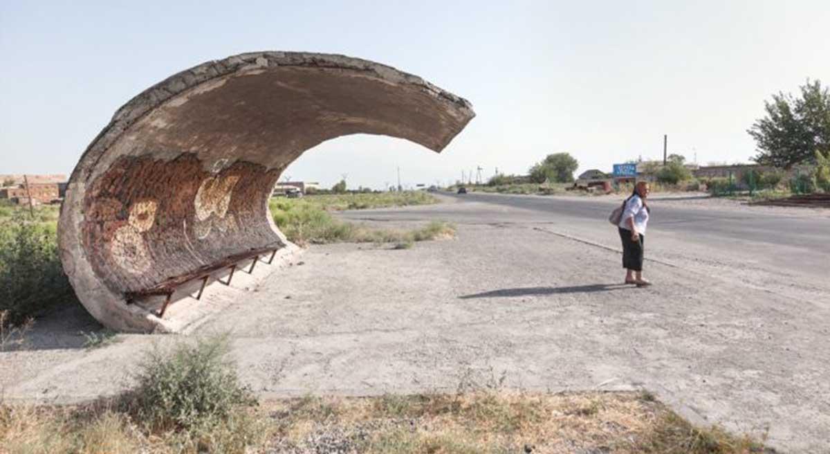 SOVIET BUS STOPS 