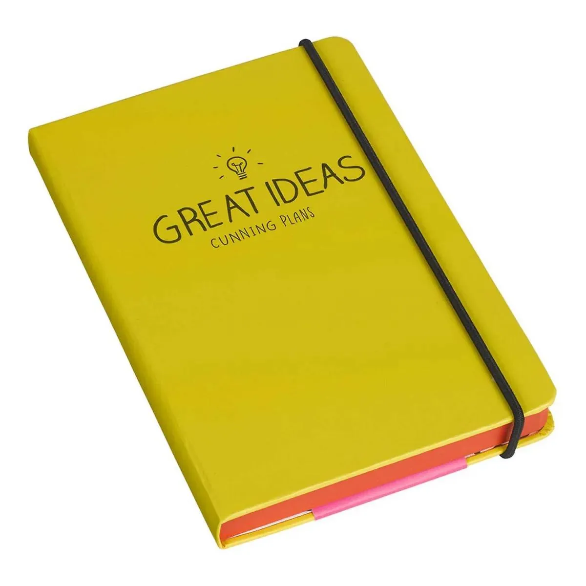 A6 GREAT IDEAS NOTBOK YELLOW 
