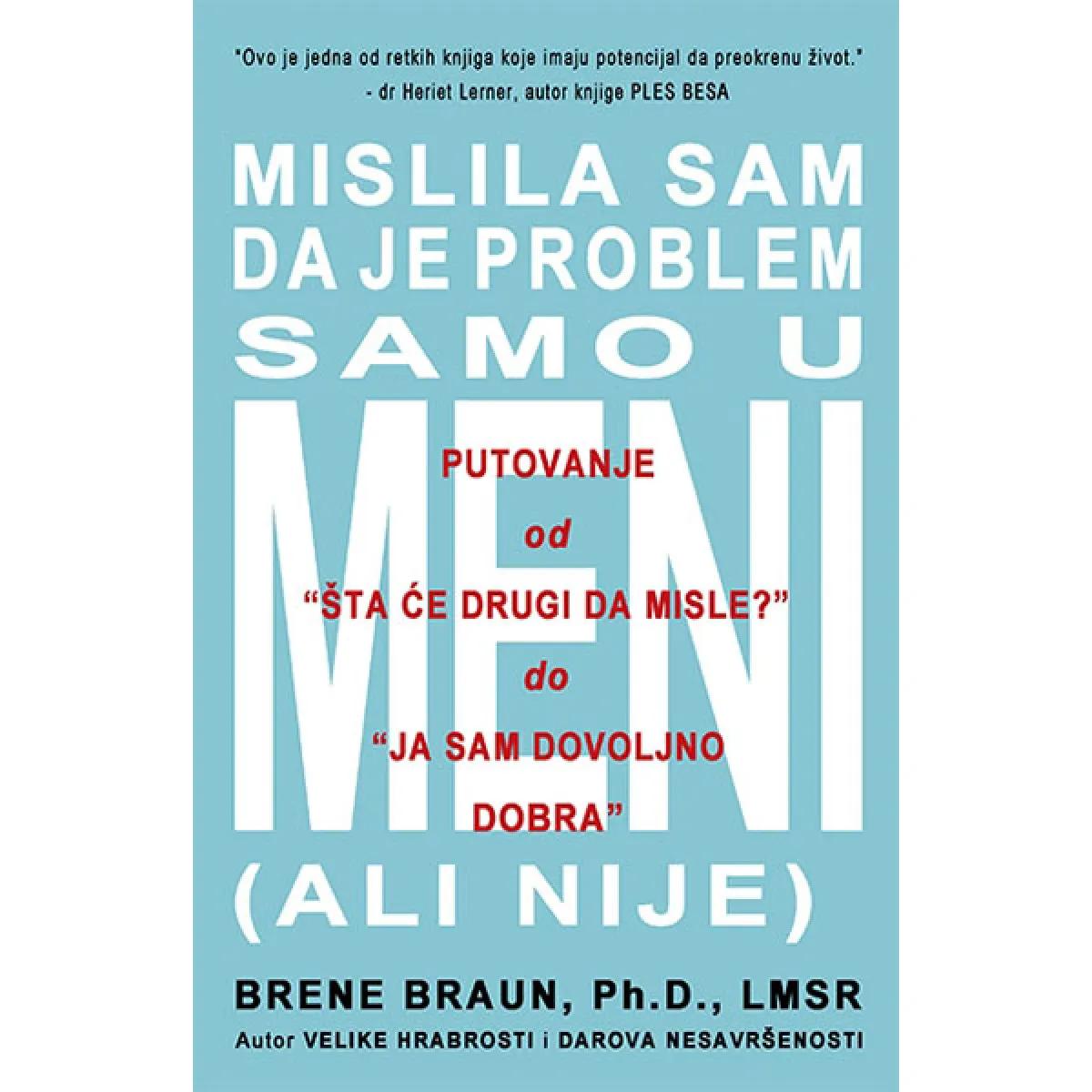 MISLILA SAM DA JE PROBLEM SAMO U MENI ALI NIJE 