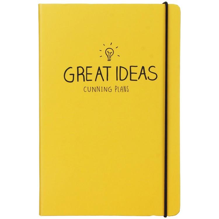 A5 GREAT IDEAS NOTEBOOK YELLOW 48201030 