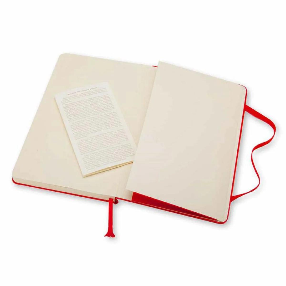 Planer MOLESKINE Classic, hardcover, crveni 