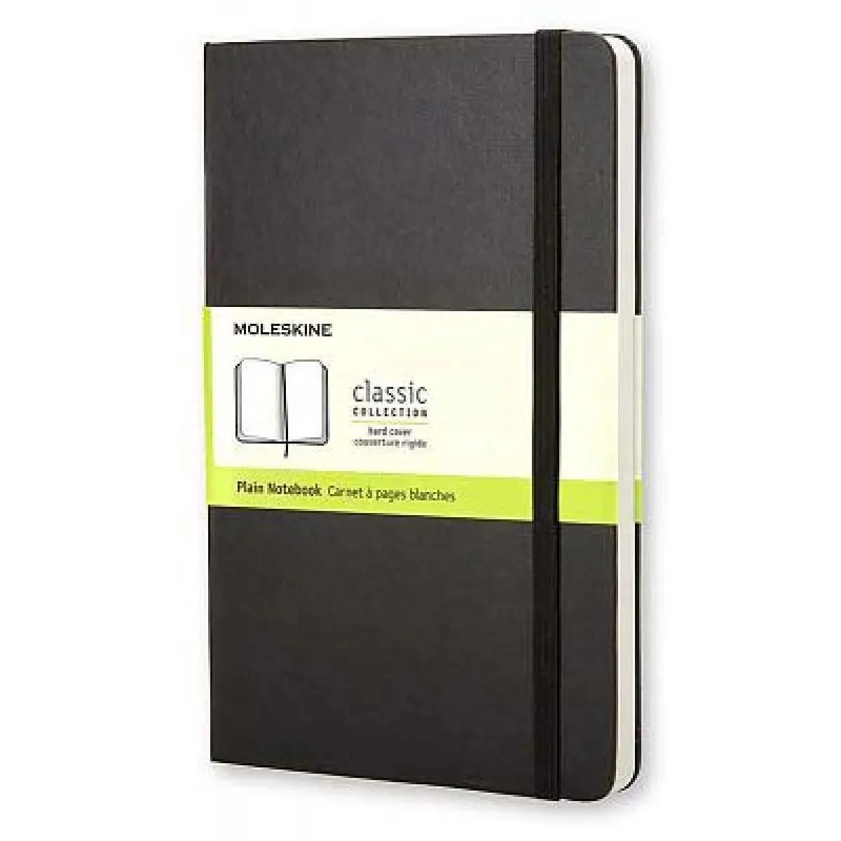 Planer MOLEKSINE džepni Classic, tvrdi povez, crni 