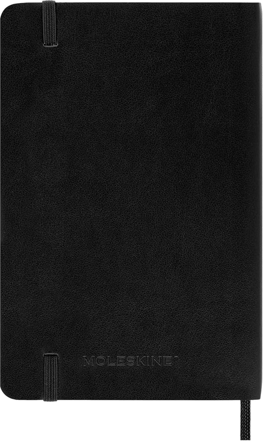 Notes 9x14cm MOLESKINE SOFT BLACK 192 praznih listova 