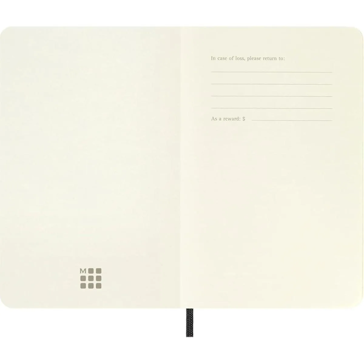 Notes 9x14cm MOLESKINE SOFT BLACK 192 praznih listova 