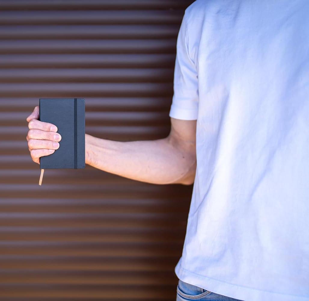 Planer 9x14cm ART MOLESKINE Sketchbook džepni, crni, 80 praznih listova 