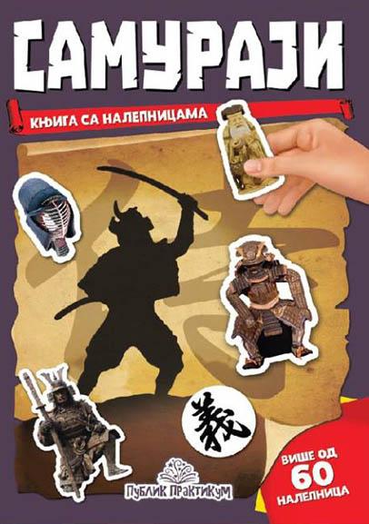 SAMURAJI KNJIGA SA NALEPNICAMA 