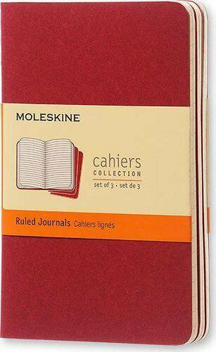 Planer MOLESKINE Set od 3, tamno crvena 