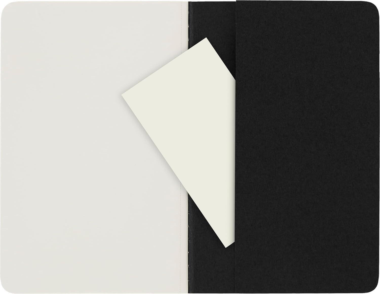 Set od 3 notesa 9x14cm MOLESKINE BLACK - 120 praznih listova 