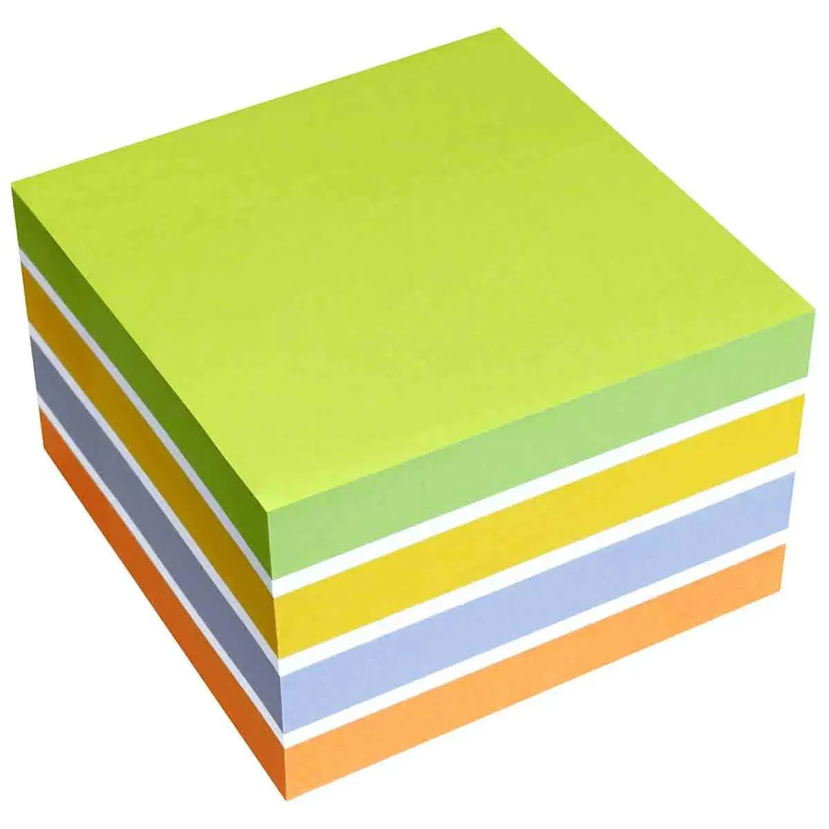 Samolepljivi blokčići 7,5x7,5 COLOR MIX 