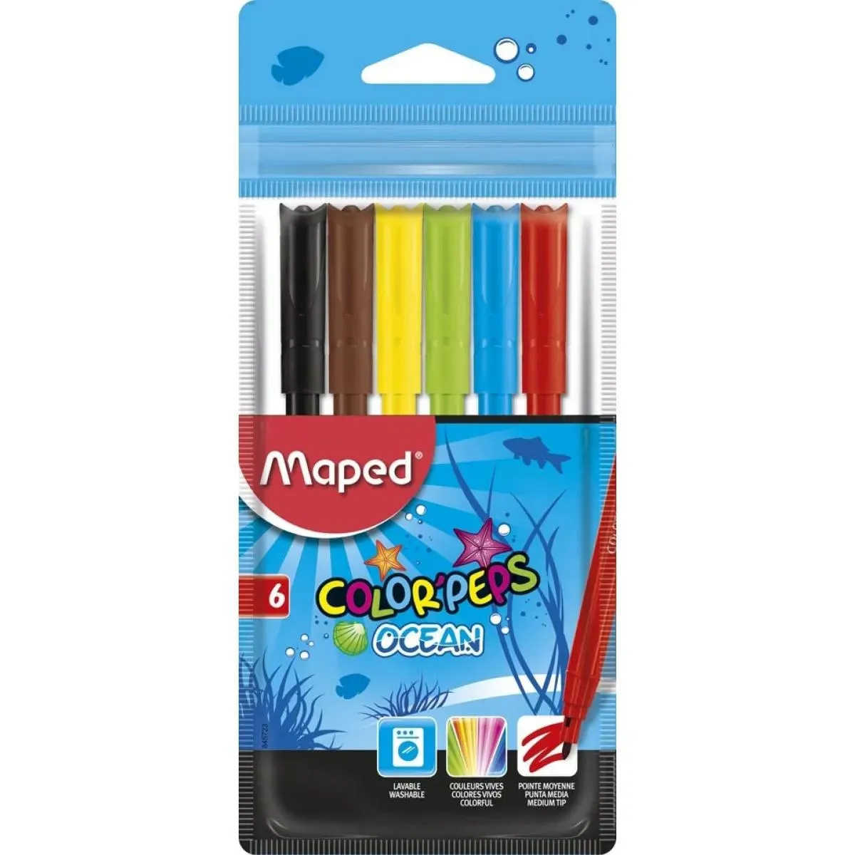 MAPED FLOMASTER OCEAN 1/6 
