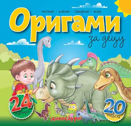 ORIGAMI ZA DECU Dinosauri 
