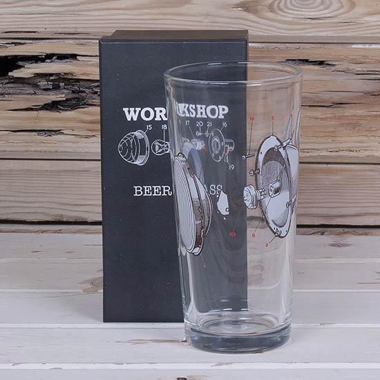 WSG13 WORKSHOP BEER GLASS 