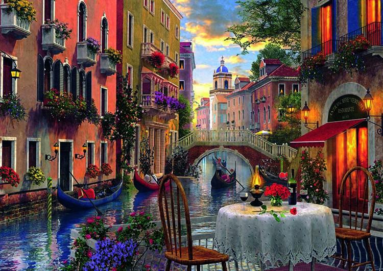 Puzzle TREFL Romantic supper 6000 