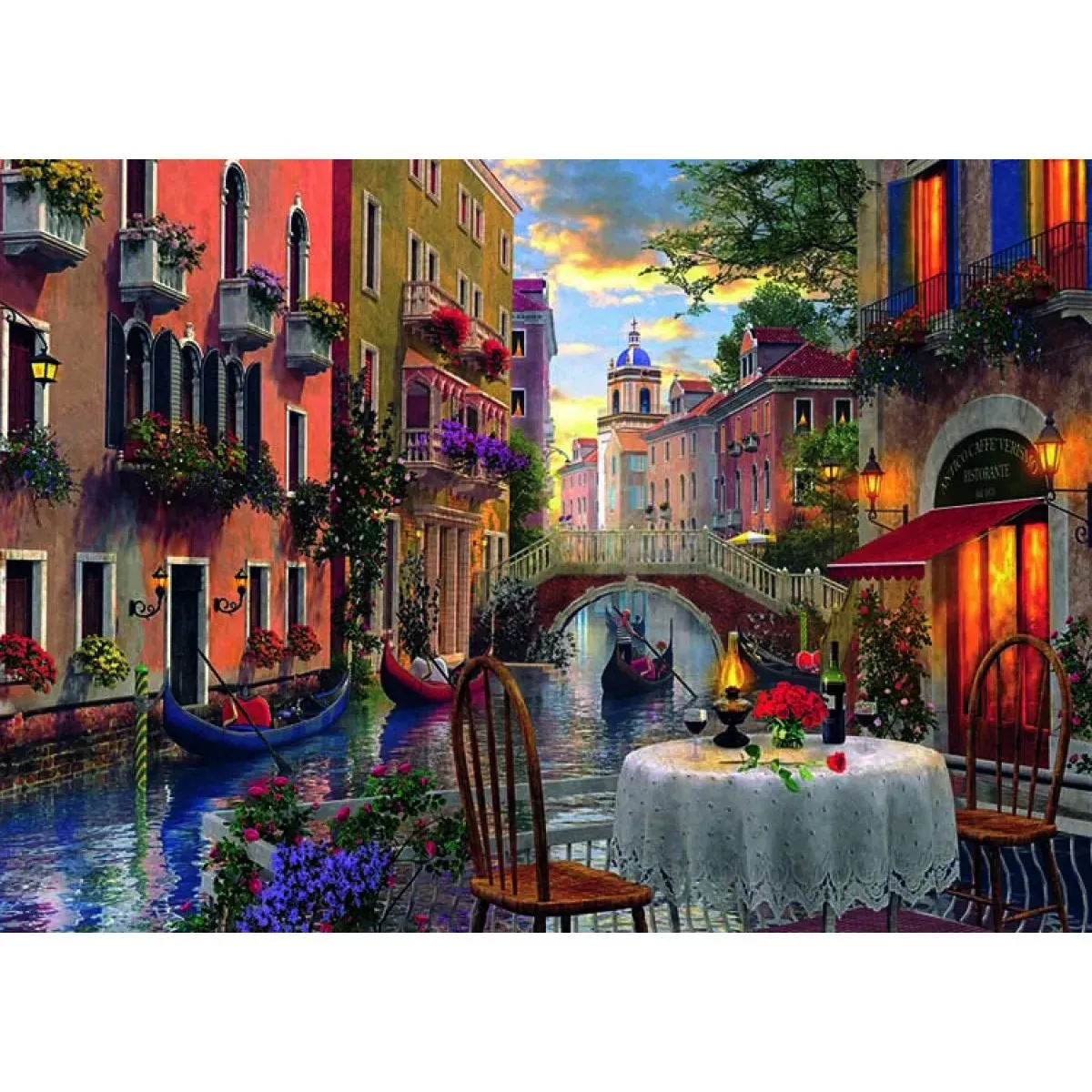 Puzzle TREFL Romantic supper 6000 