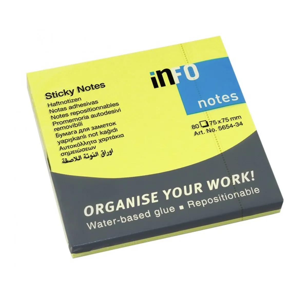 SAMOLEPLJIVI BLOKČIĆI -ŽUTI 