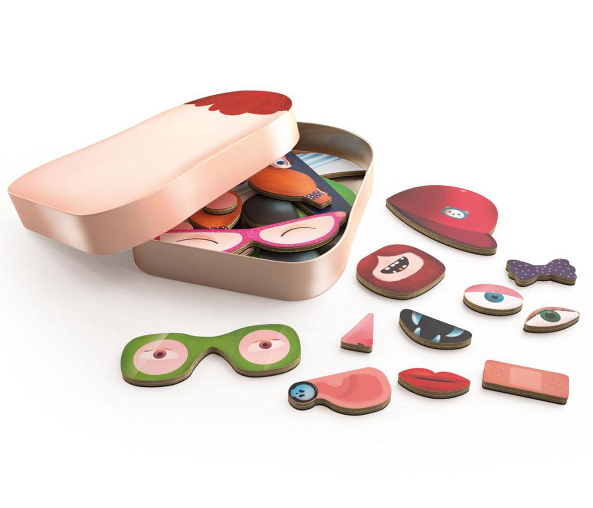 Drveni magneti igranje PORTRAITO 