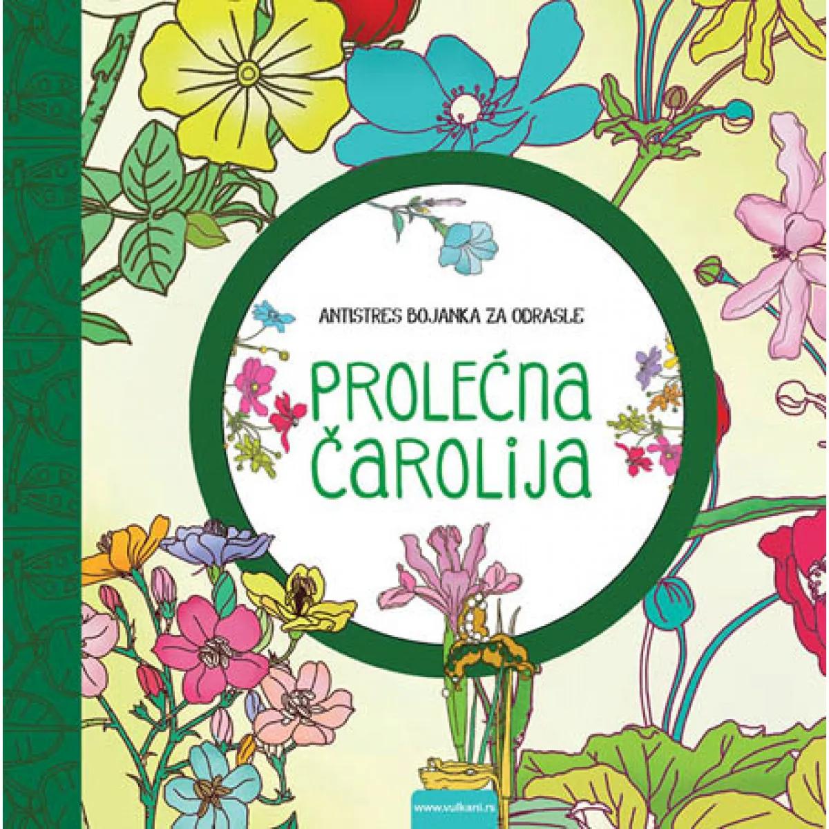 PROLEĆNA ČAROLIJA Antistres bojanka za odrasle 