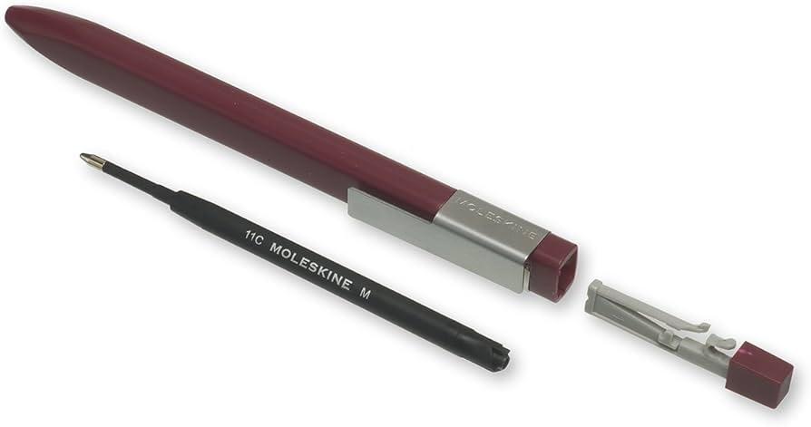 Hemijska olovka 1.0 MOLESKINE Bordo (crno mastilo) 
