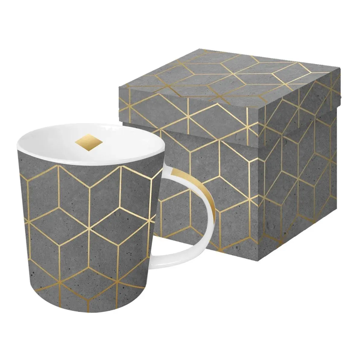 Šolja u poklon kutiji ZICZAC CEMENT 