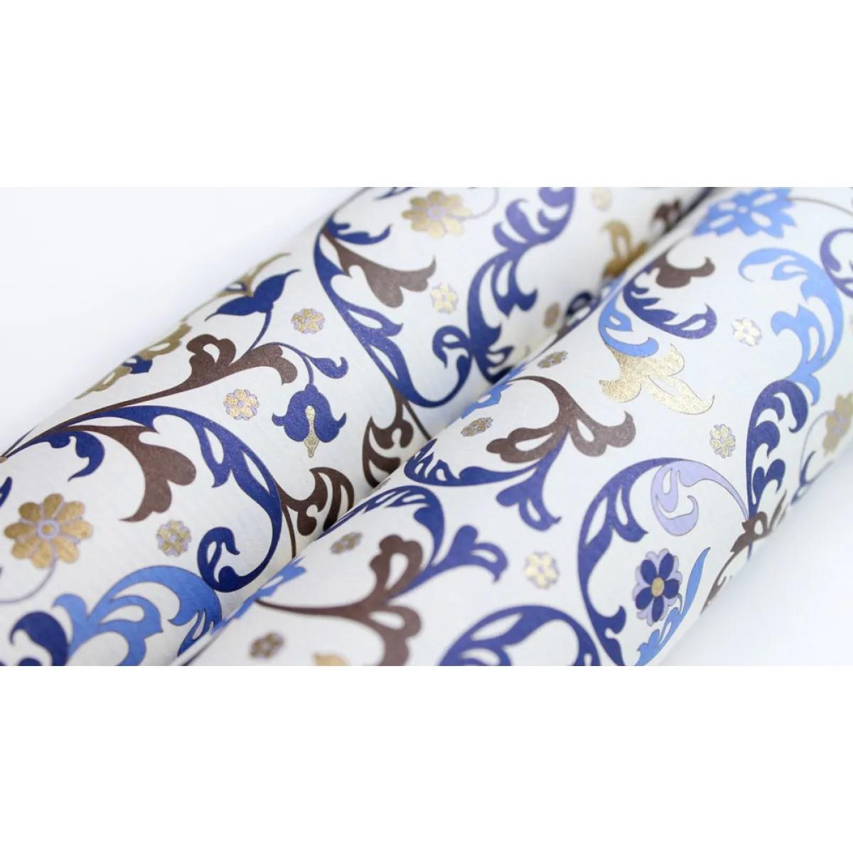 Ukrasni Papir FLORENTIN SYLE FLAMINGO BLUE 