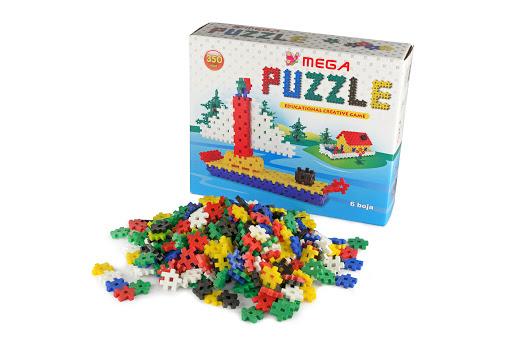 Plastične puzzle MEGA 