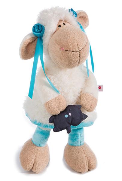 SHEEP JOLLY SUMMER 35CM DANGLING WITH CAT 