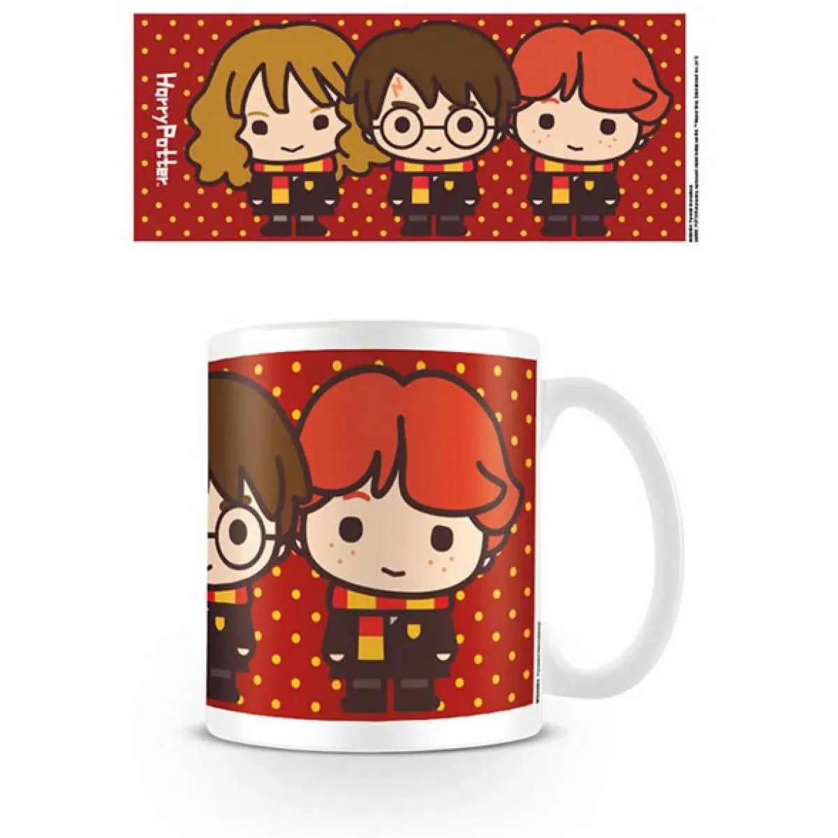 Keramička šolja 315ml HARRY POTTER Harry, Ron, Hermione 