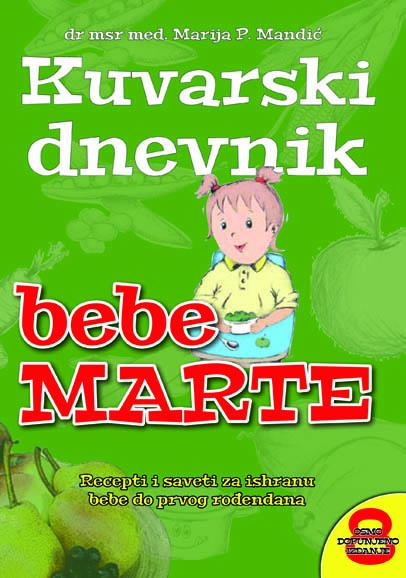 KUVARSKI DNEVNIK BEBE MARTE VIII dopunjeno izdanje 