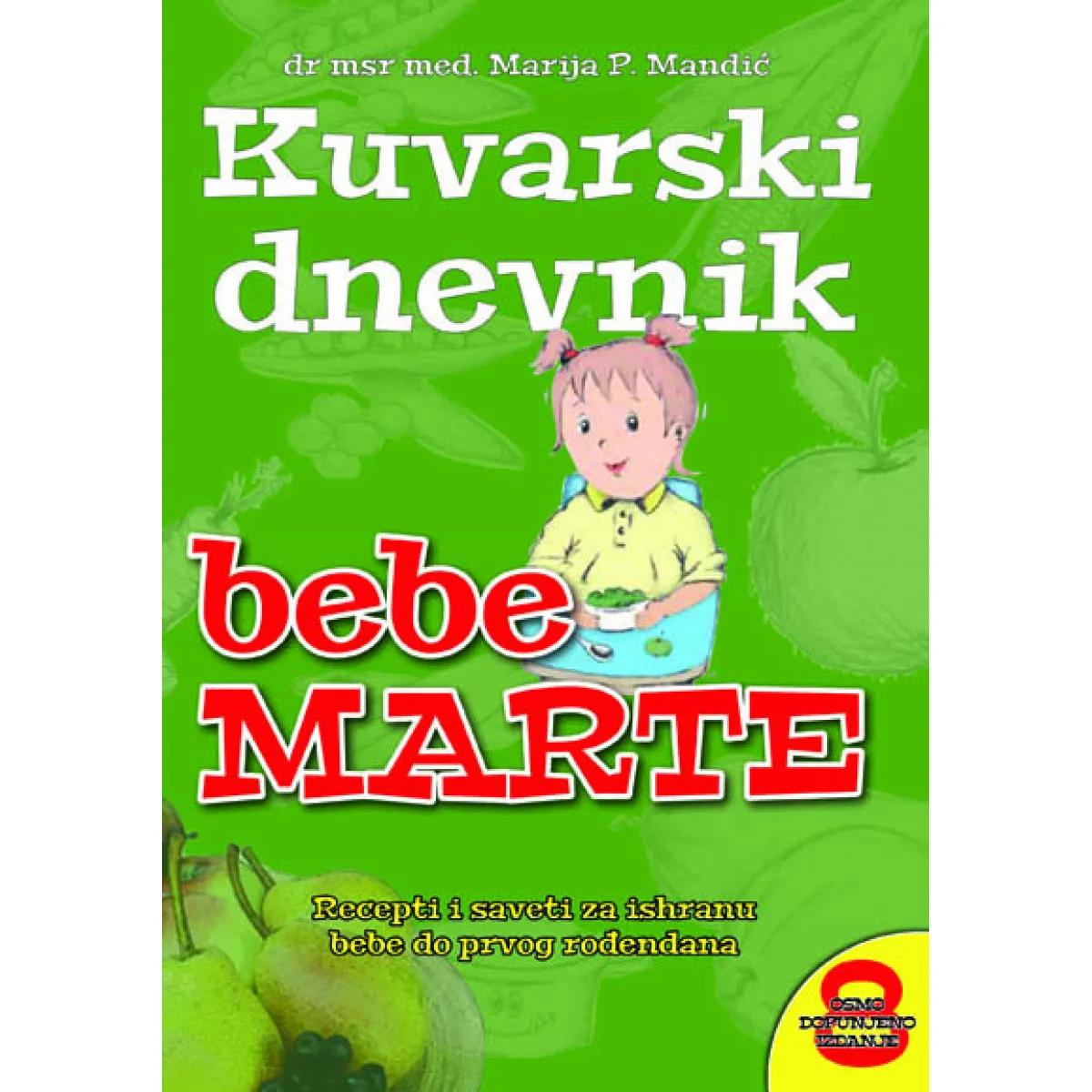 KUVARSKI DNEVNIK BEBE MARTE VIII dopunjeno izdanje 