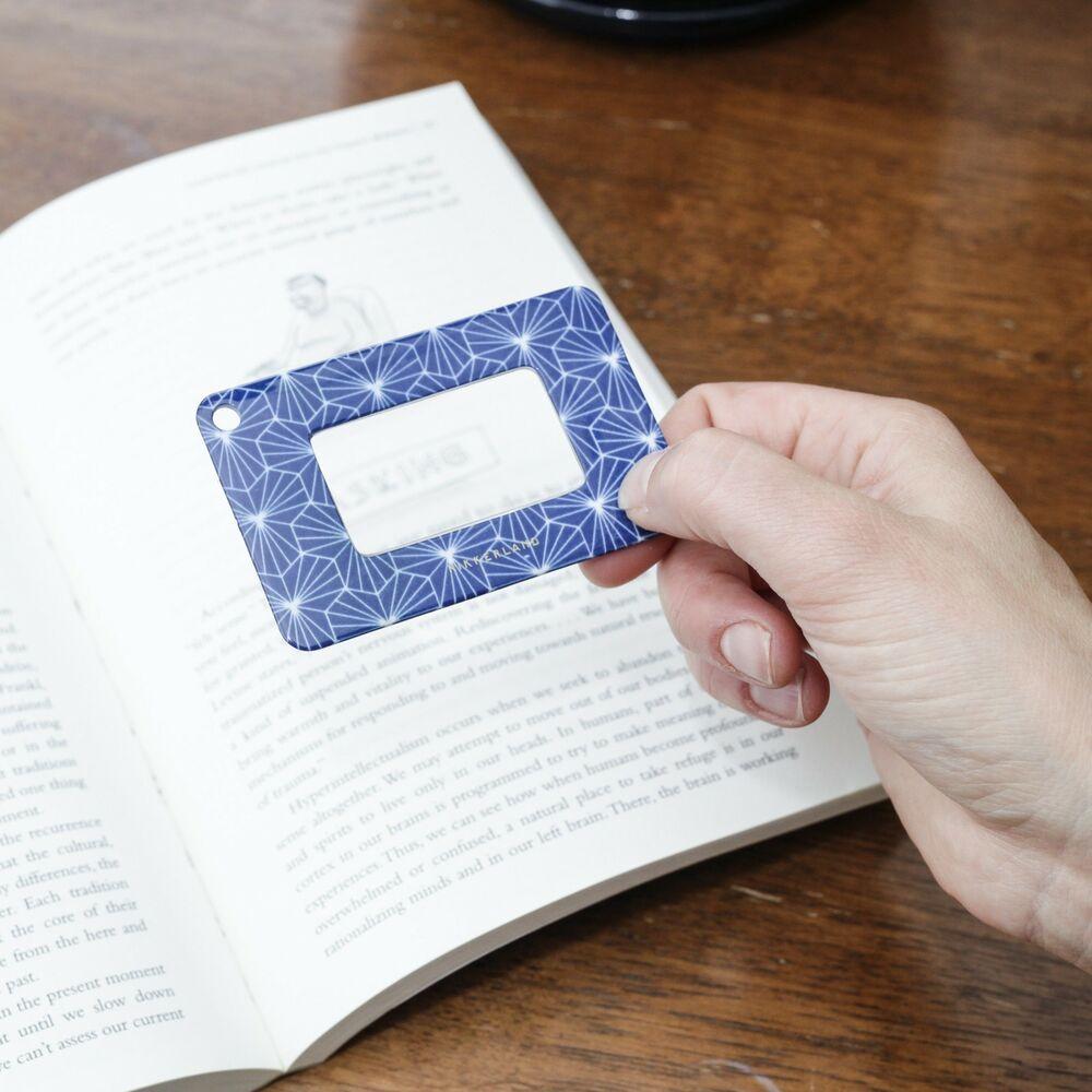 Lupa za čitanje i bookmarker WALLET 