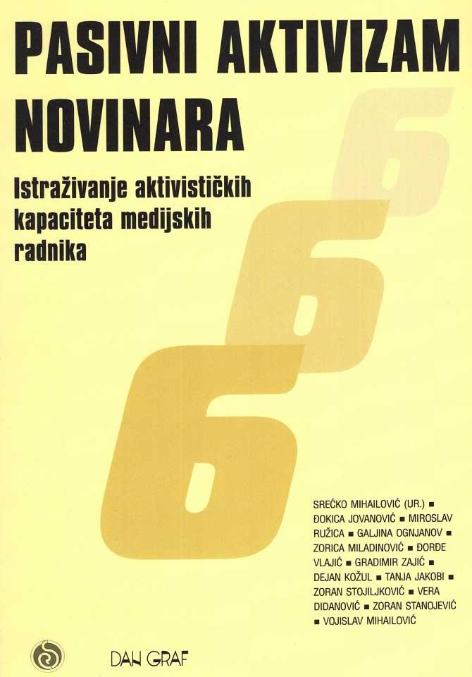 PASIVNI AKTIVIZAM NOVINARA 