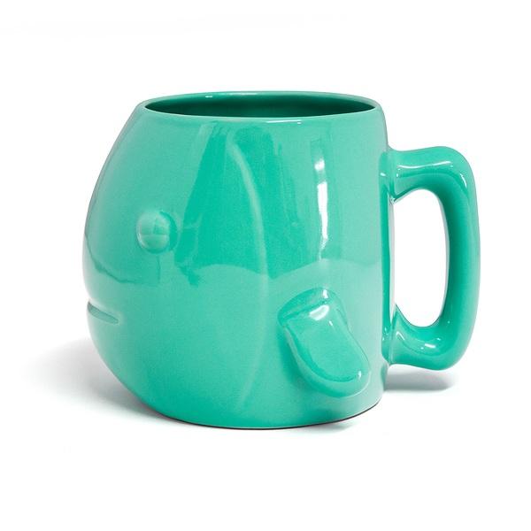 Keramička šolja  ZELENA RIBICA - 500ml 