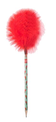 Olovka FLUFFY PENCILS - RED 