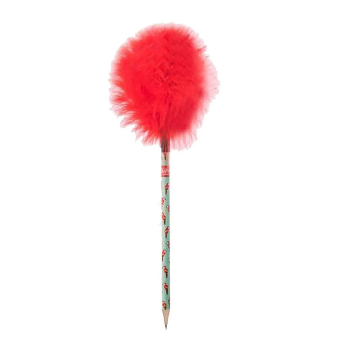 Olovka FLUFFY PENCILS - RED 