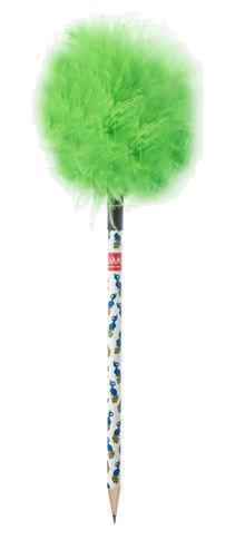 Olovka FLUFFY PENCILS - GREEN 