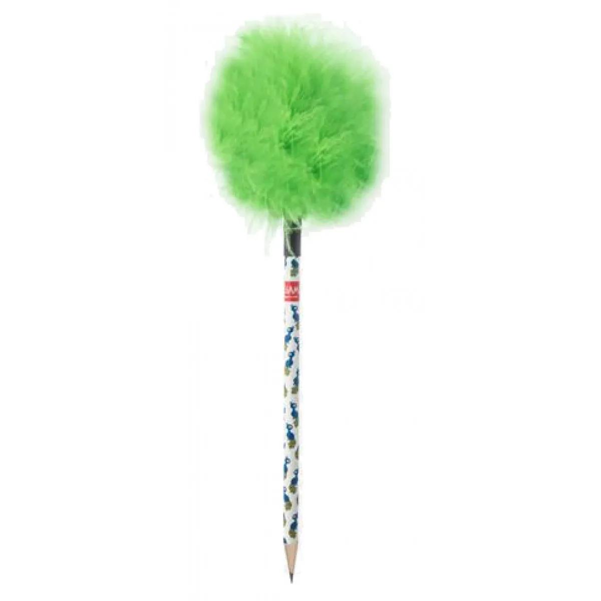 Olovka FLUFFY PENCILS - GREEN 