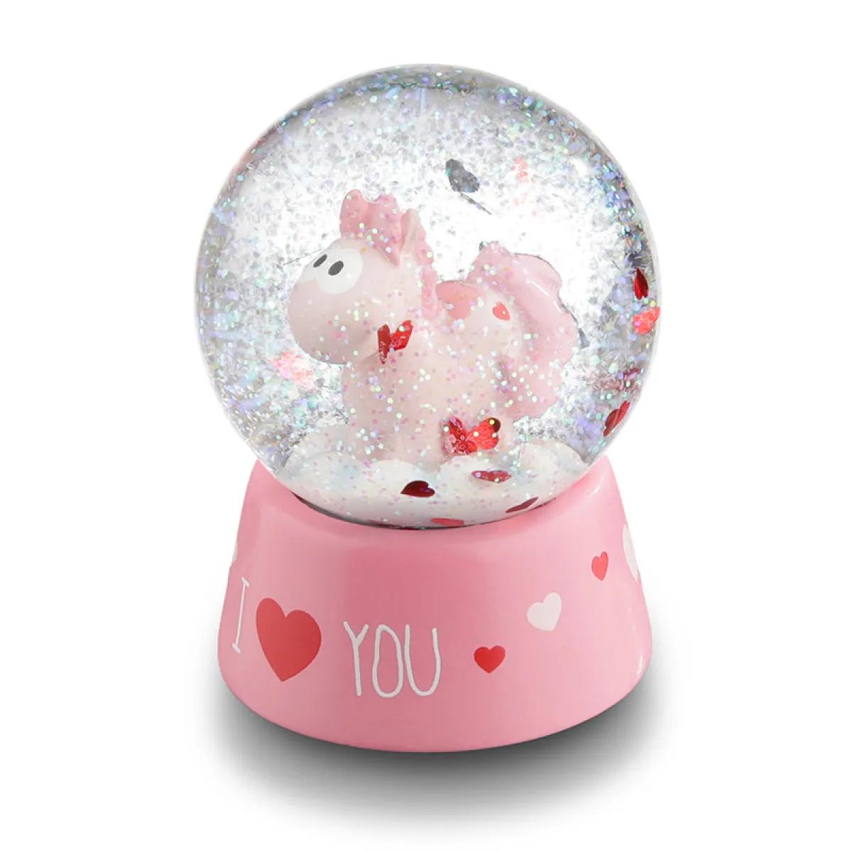 Staklena kugla THEODOR IN LOVE Unicorn 