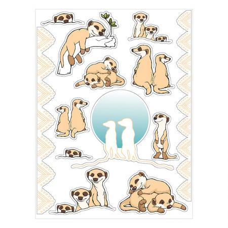 Nalepnice za zid MERKAT 