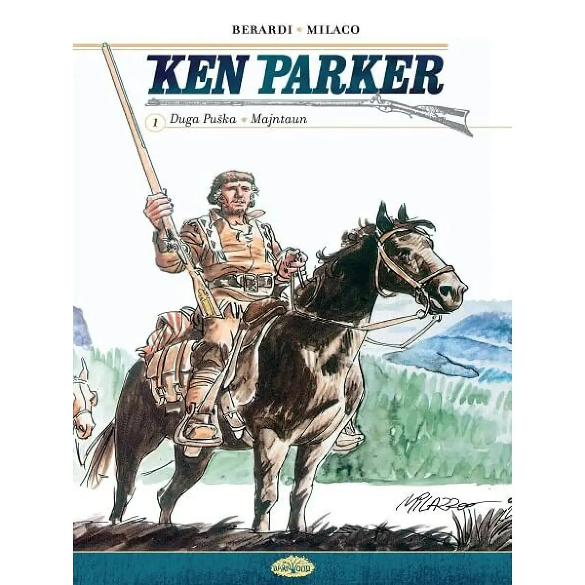 KEN PARKER 1 Duga Puška, Majntaun 