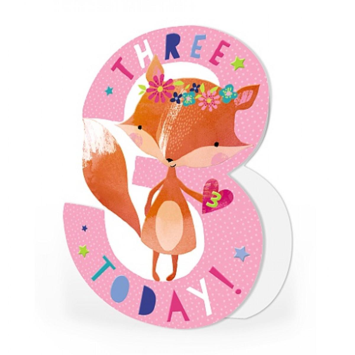 Rođendanska čestitka THREE TODAY! 